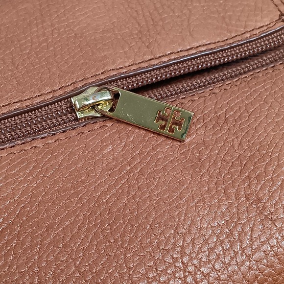 Tory Burch Women 7 M Amanda Reva Tall Brown Leather Knee Riding Boots Style - Picture 8 of 10